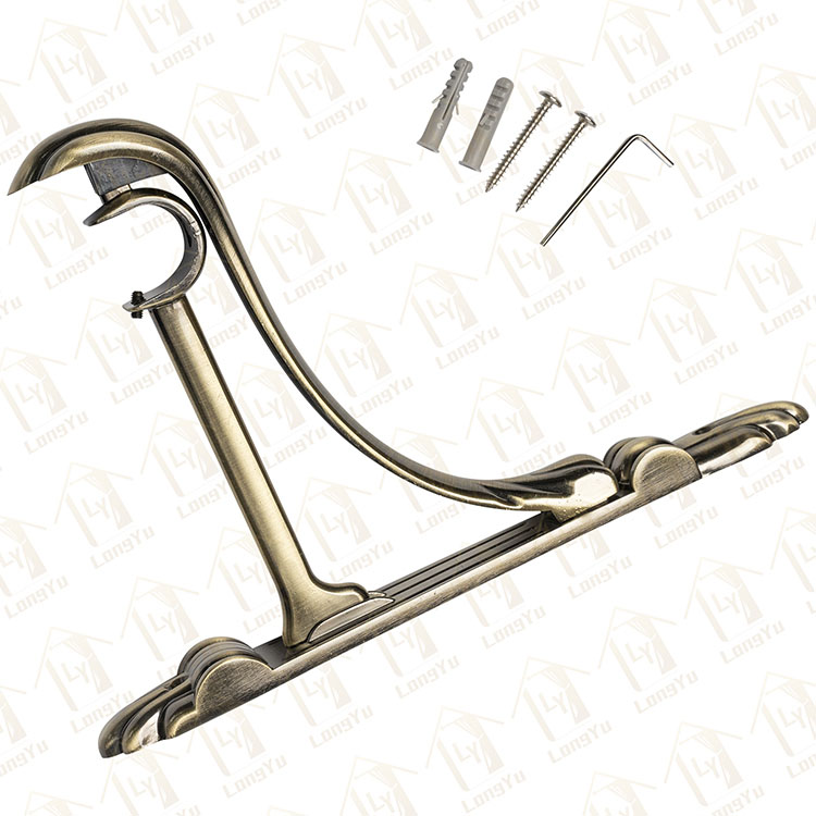 Які рекомендації щодо прикраси для регульованих штор -кронштейнів?